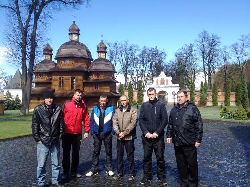 Поранені учасники АТО відвідали Крехівський монастир.(ФОТО)